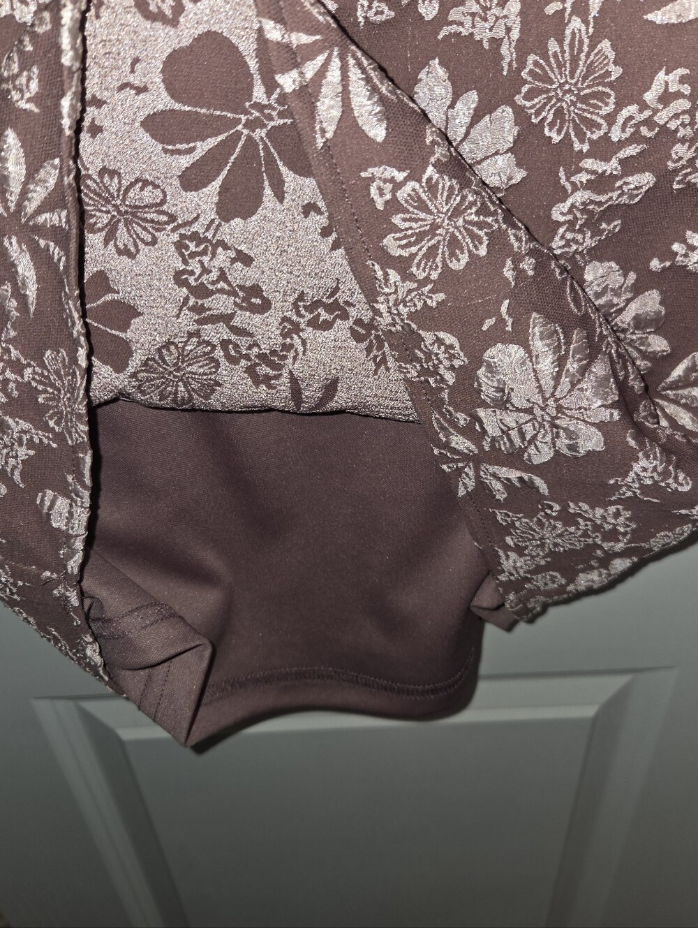 Windsor Floral Brocade Mini Dress - Picture 10 of 16